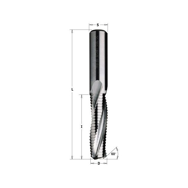 Фреза VHM D=12 I=060 L=110 S=12 RH Z3 60° для замков ITA TOOLS, фото  | SNABZHENIE.com.ua