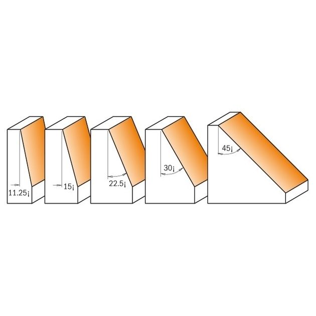 Комплект фрез HW Z2 S=12,7 CMT 836.501.11, фото , изображение 2 | SNABZHENIE.com.ua Комплект фрез HW Z2 S=12,7 CMT 836.501.11, фото , изображение 2 | SNABZHENIE.com.ua