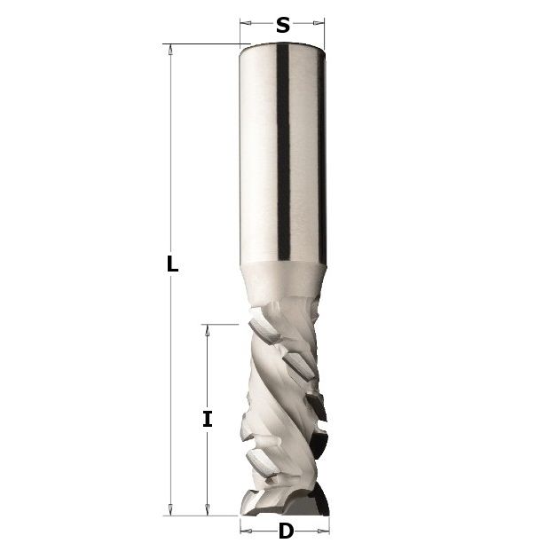 Фреза DTI DIA D=20 I=35 L=95 S=20x50 RH Z=8+1 45 град. ITA TOOLS, фото  | SNABZHENIE.com.ua