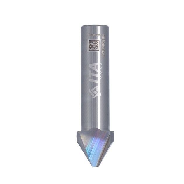 Фреза VHM Z2 D=16 I=15 L=60 A=108° S=12 RH для alucobond ITA TOOLS, фото  | SNABZHENIE.com.ua