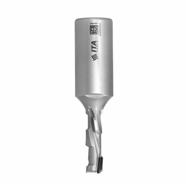 Фреза DIA Z1+1 D=12 I=35 L=99 S=25x50RH 4PCD+1HM H2,5 3 спіралі, STAL ITA TOOLS, фото  | SNABZHENIE.com.ua