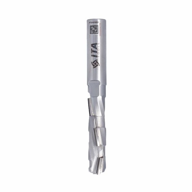 Фреза DIA Z1+1 D=12 I=45 L=93 S=12x40 RH 5PCD+1HM H2,5 2 спирали, STAL ITA TOOLS, фото  | SNABZHENIE.com.ua