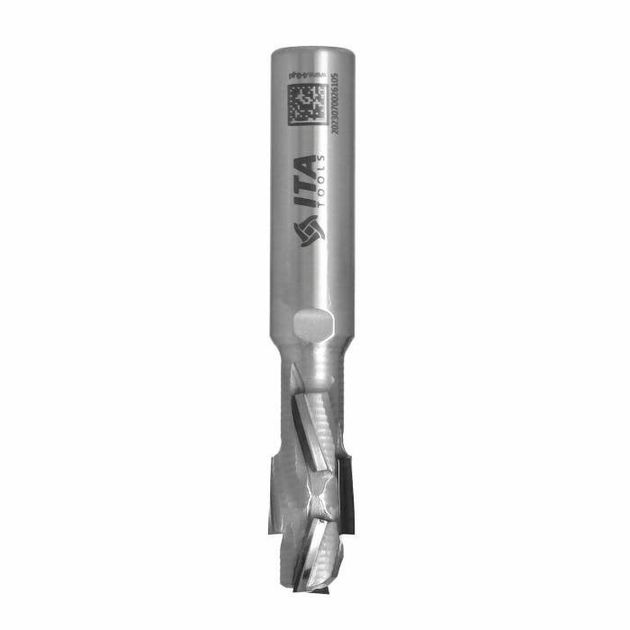 Фреза DIA Z2+2 PRO D=12 I=25 L=78 S=12x40 RH 6+1 PCD H2,5, stal ITA TOOLS, фото  | SNABZHENIE.com.ua