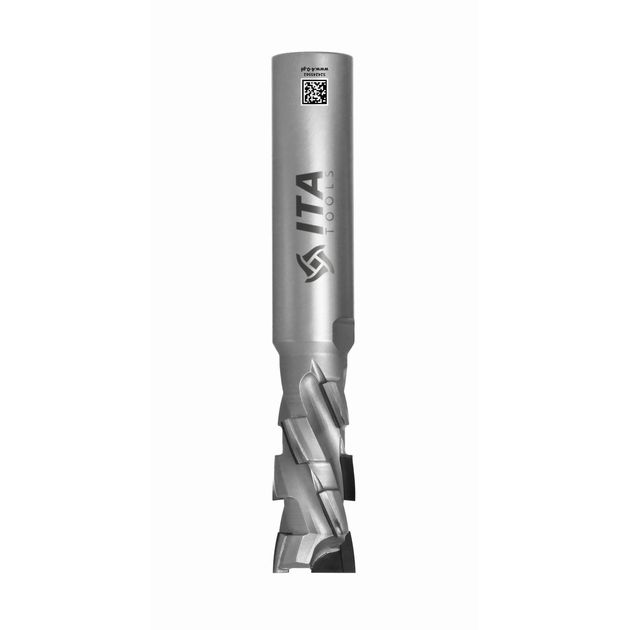 Фреза DIA Z2+2 D=19,05 I=45 L=110 S=19,05x55 RH 12PCD+1HM H2,5 4 спіралі корпус:STAL ITA TOOLS, фото , зображення 2 | SNABZHENIE.com.ua