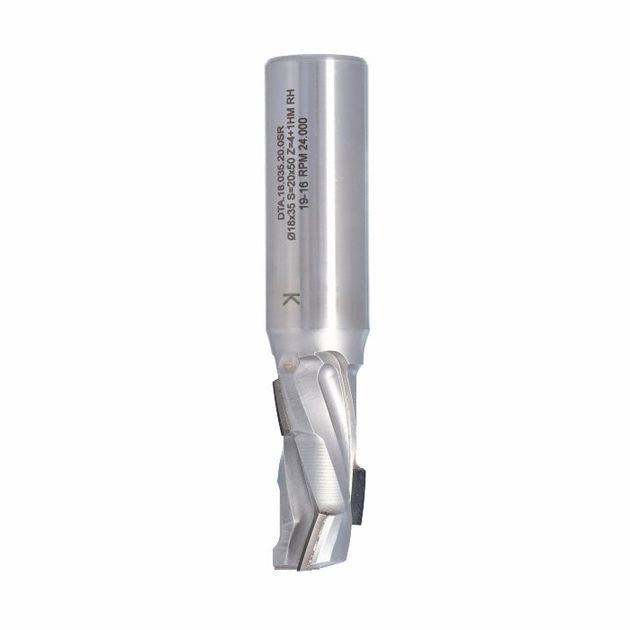 Фреза DIA Z1+1 D=18 I=35 L=97 S=20x50 RH 4PCD+1HM H2,5 3 спіралі корпус: STAL ITA TOOLS, фото , зображення 7 | SNABZHENIE.com.ua