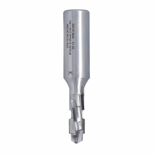Фреза DTN DIA D=12 I=35 S=20x50 RH NESTING Z=8+1 (Z=2) ITA TOOLS, фото , изображение 3 | SNABZHENIE.com.ua