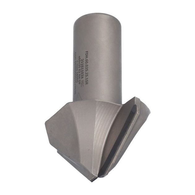 FDH. Фреза D=60/10 I=25 S=25x50 Z=2 H4,0 k45° RH ITA TOOLS, фото , изображение 3 | SNABZHENIE.com.ua