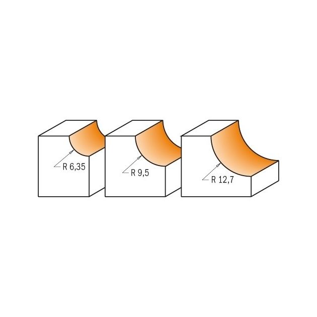Комплект фрез HW S=6,35 CMT 837.001.11, фото , изображение 5 | SNABZHENIE.com.ua Комплект фрез HW S=6,35 CMT 837.001.11, фото , изображение 5 | SNABZHENIE.com.ua