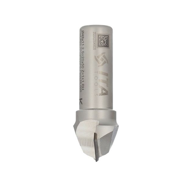 Фреза FDH D=48 I=11,19 S=20 L=80 Z=2 H4,0 25° RH ITA TOOLS, фото , зображення 4 | SNABZHENIE.com.ua Фреза FDH D=48 I=11,19 S=20 L=80 Z=2 H4,0 25° RH ITA TOOLS, фото , зображення 4 | SNABZHENIE.com.ua