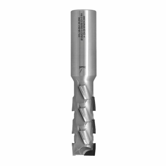 Фреза DIA Z2+2 PRO D=18 I=52 L=94 S=20x50 RH 12+1 PCD H2,5 4 спіралі ITA TOOLS, фото , зображення 13 | SNABZHENIE.com.ua