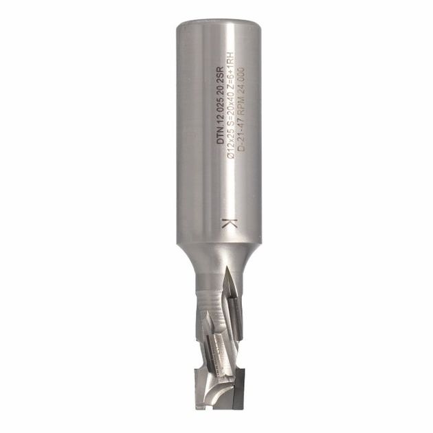 Фреза DIA Z2+1 D=12 I=25 L=88 S=20x50RH (6+1)PCD H2,5 4 спіралі, STAL ITA TOOLS, фото , зображення 5 | SNABZHENIE.com.ua