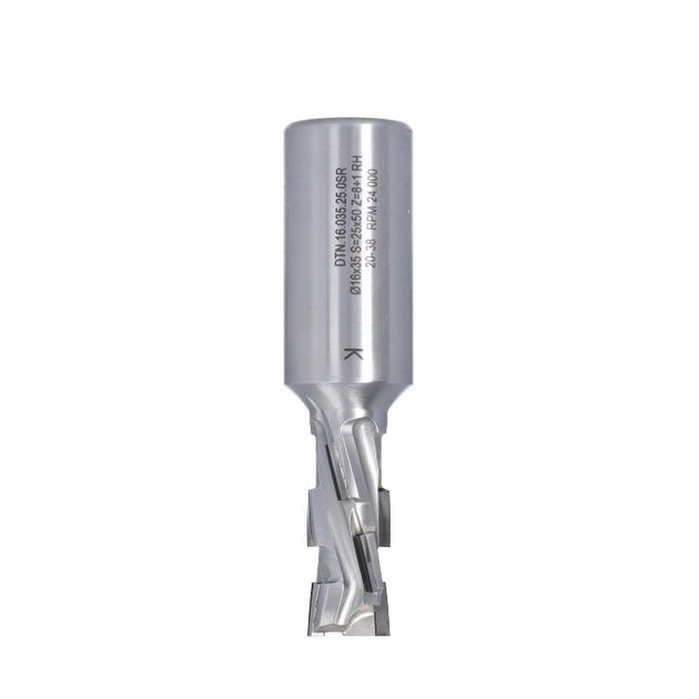 Фреза DIA Z2+1 D=16 I=35 L=98 S=25x50RH 8PCD+1HM H2,5 4 спіралі, STAL ITA TOOLS, фото , зображення 9 | SNABZHENIE.com.ua