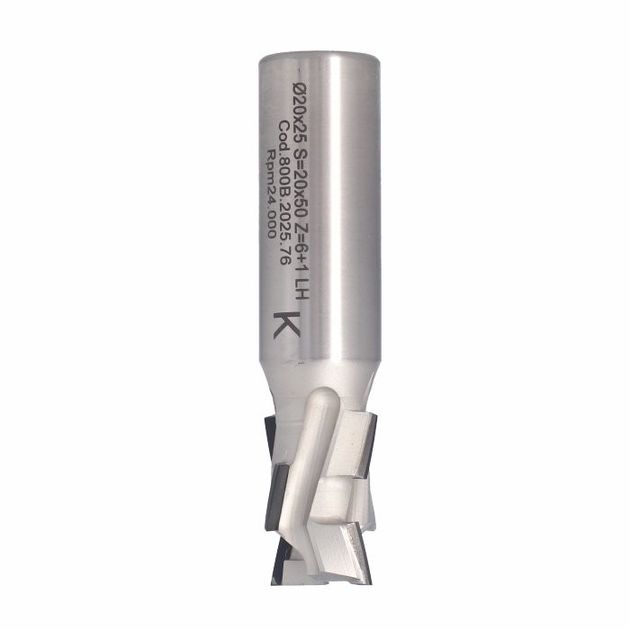 Фреза DTN DIA D=20 I=25 S=20x50 LH NESTING Z=8+1 (Z=2) ITA TOOLS, фото , изображение 9 | SNABZHENIE.com.ua