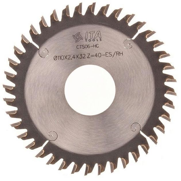 Пила PKA D=110 F=32 Z=40 K=2,4 зуба: R, фото  | SNABZHENIE.com.ua