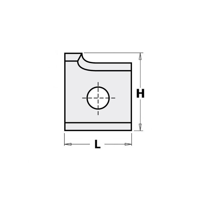Нож сменный 12,0x14,5x2,0 HC05 d=4,0 R=2,5 RH, фото , изображение 2 | SNABZHENIE.com.ua Нож сменный 12,0x14,5x2,0 HC05 d=4,0 R=2,5 RH, фото , изображение 2 | SNABZHENIE.com.ua