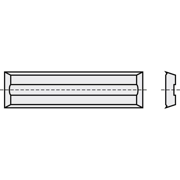 Ніж HM 50,0x10,0x1,5мм K KCR08 