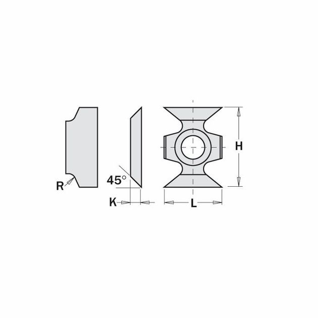 Нож HM 16,0x22,0x5,0мм HC20 R=1,5 162215, фото , изображение 2 | SNABZHENIE.com.ua Нож HM 16,0x22,0x5,0мм HC20 R=1,5 162215, фото , изображение 2 | SNABZHENIE.com.ua