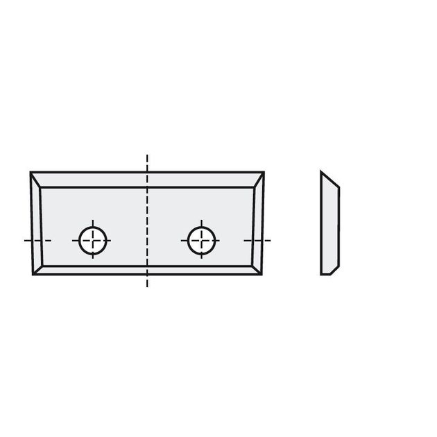 Ніж HM 16,0x7,0x1,5мм MG06 a=7,0 