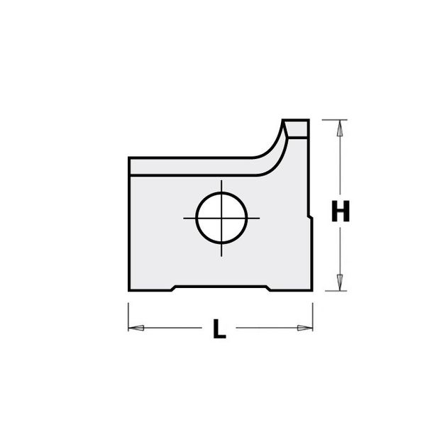 Нож HM 15,0x14,5x2,0мм HC05 d=4,0 R=2,0 LH, фото , изображение 2 | SNABZHENIE.com.ua Нож HM 15,0x14,5x2,0мм HC05 d=4,0 R=2,0 LH, фото , изображение 2 | SNABZHENIE.com.ua