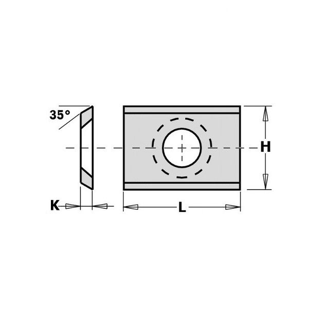 Нож HM 20,0x14,3x2,5мм S SMG02 