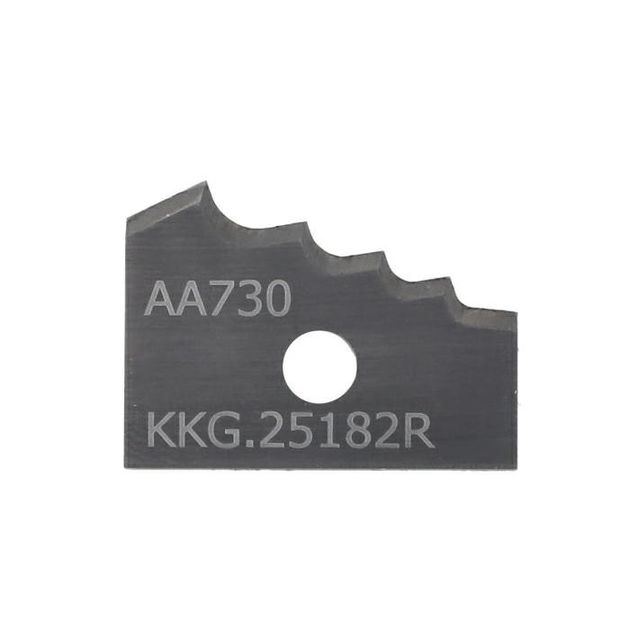 Нож KKG, длина 25 см, ширина 18,7 см, толщина 2 мм, радиус 1,0-2,0 мм, фото  | SNABZHENIE.com.ua