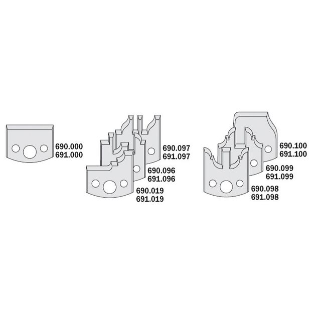 Набор фрез насадных D=120 I=40 F=50 RPM=4800-7400 MEC ALU, фото , изображение 2 | SNABZHENIE.com.ua Набор фрез насадных D=120 I=40 F=50 RPM=4800-7400 MEC ALU, фото , изображение 2 | SNABZHENIE.com.ua