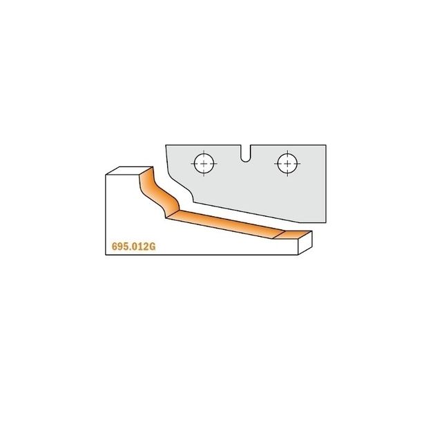 Пара ножів 50x25x2mm до 695.012G та 694.012, фото  | SNABZHENIE.com.ua
