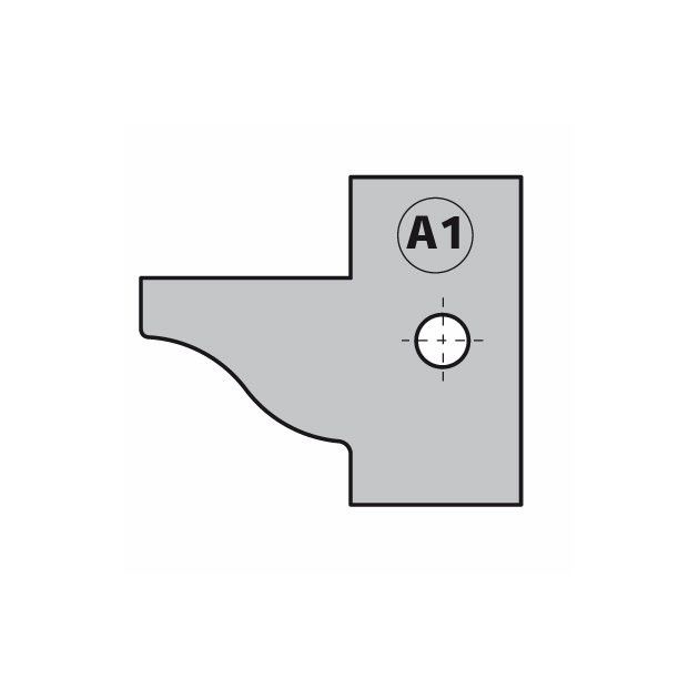 Пара ножів тип A1 (25x29,8x2) для 694.015, артикул 695.015.A1, фото  | SNABZHENIE.com.ua