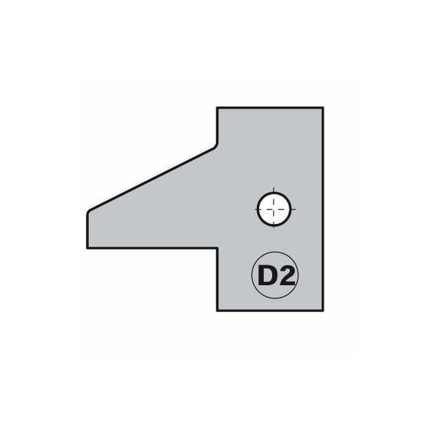 Пара ножів тип D2 (25x29,8x2) для 694.015, артикул 695.015.D2, фото  | SNABZHENIE.com.ua
