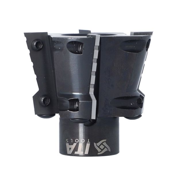 Фреза F40.60.038.056.16Rz D=60.8 F=16.5 I=38 L=56 S=28 Z=4, фото , изображение 2 | SNABZHENIE.com.ua