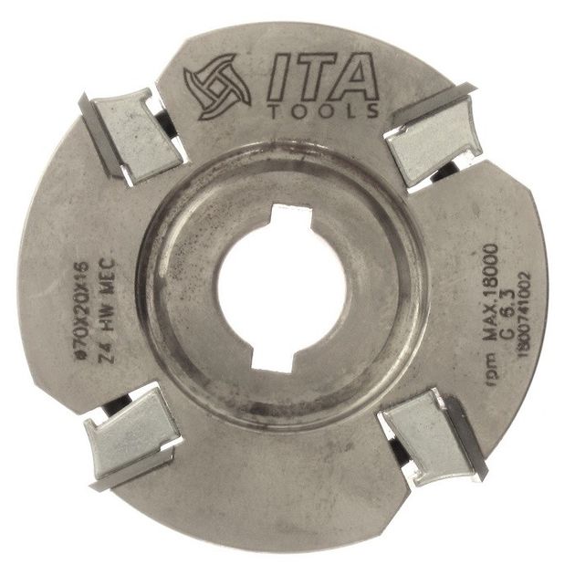 Фреза насадная GKA D=70 F=16+2 I=20, фото , изображение 4 | SNABZHENIE.com.ua