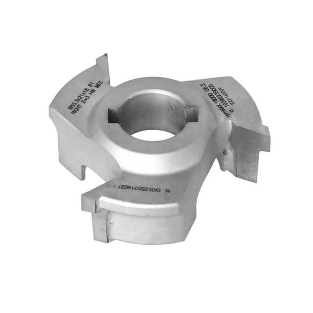 Фреза насадна GKN LHSCM K560 K360 K260 K230 HM D=55,3 I=21 F=16+2CH Z=3 R=1 LH, фото  | SNABZHENIE.com.ua