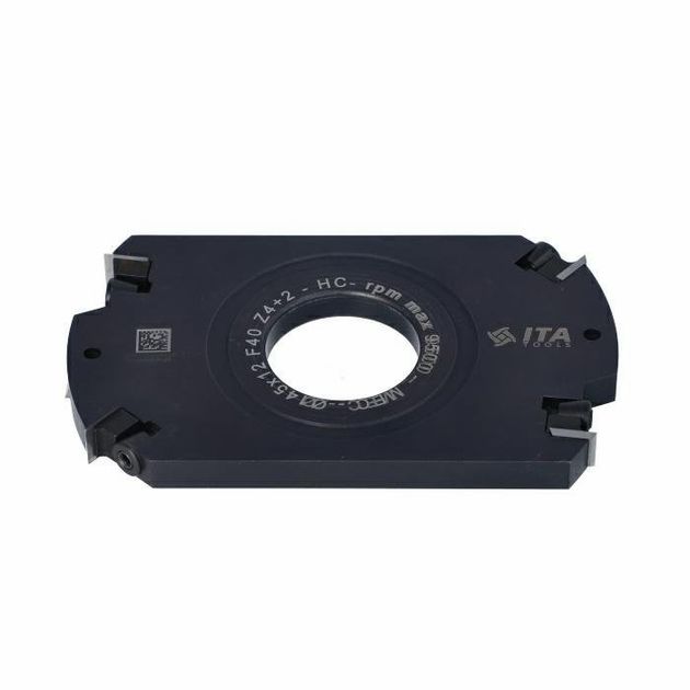 Фреза насадна D=145 F=40 I=12 Z=4+v2 MEC зі змінними ножами, фото  | SNABZHENIE.com.ua