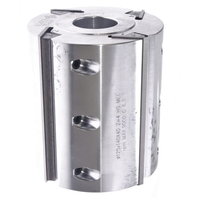 Фреза насадная GS1 D=125 F=40 I=140 Z4 ALU MEC, фото , изображение 4 | SNABZHENIE.com.ua Фреза насадная GS1 D=125 F=40 I=140 Z4 ALU MEC, фото , изображение 4 | SNABZHENIE.com.ua