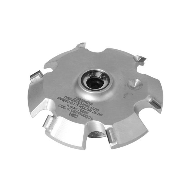 DGB. Фреза DIA D=62 F=HSK32 I=6 Z=6 LH, фото , зображення 2 | SNABZHENIE.com.ua