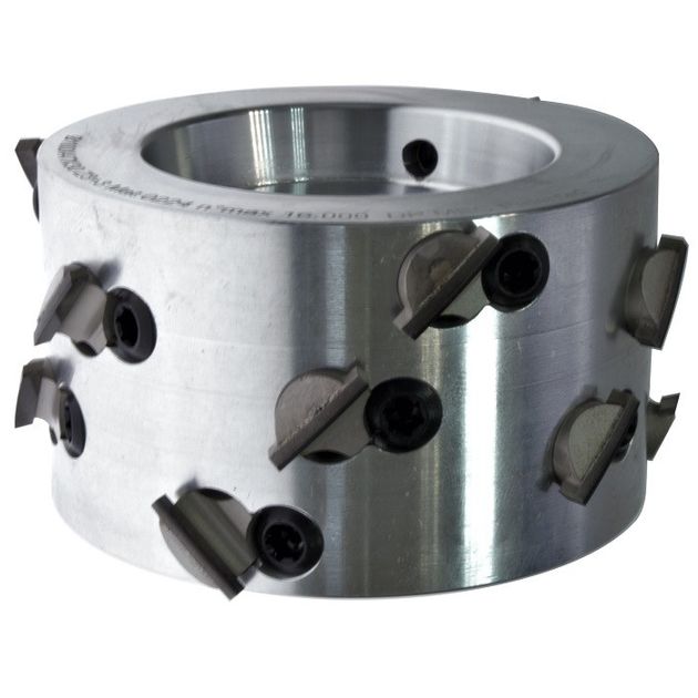 Насадная фреза DIA D=100 I=47/52 d=30+2CH Z=3+3 (15) H=3 LH верх. фаска, фото , изображение 2 | SNABZHENIE.com.ua