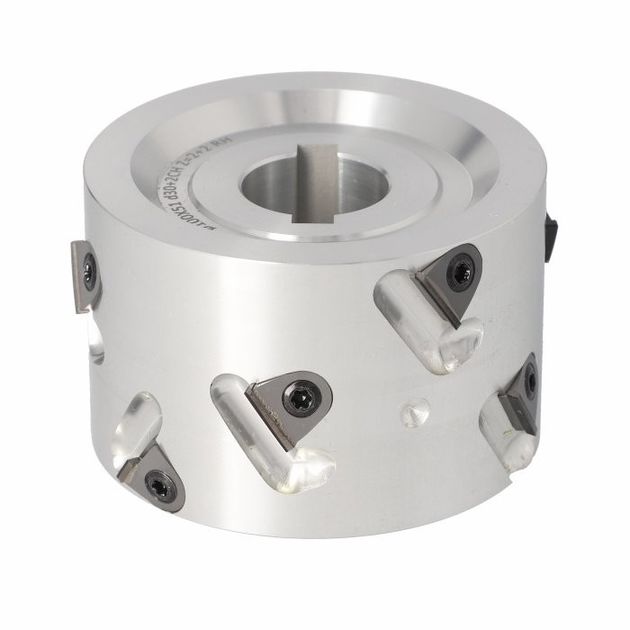 DGL. Фреза насадная D=100 l=51 d=30+2CH RH, фото , изображение 2 | SNABZHENIE.com.ua