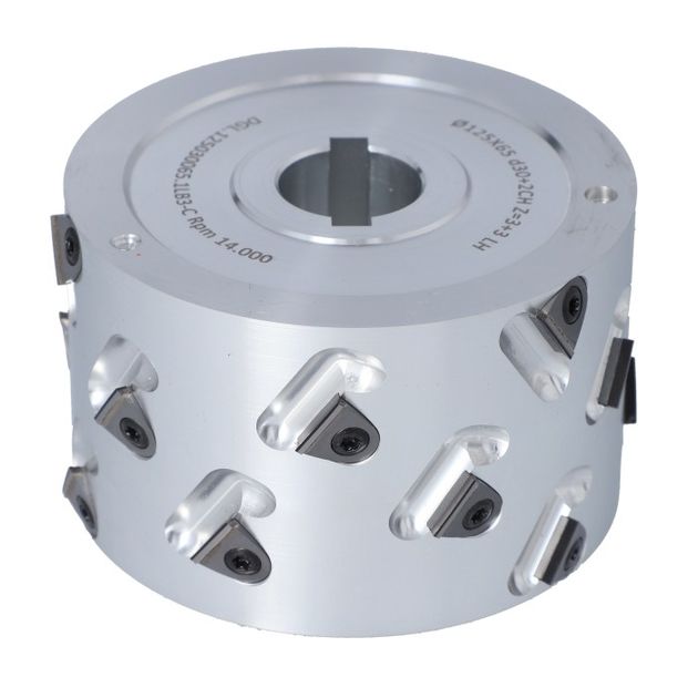 Фреза насадная DGL DIA D=125 I=65 d=30+2CH Z=3+3 (18) a35° H=3 LH , фото , изображение 2 | SNABZHENIE.com.ua Фреза насадная DGL DIA D=125 I=65 d=30+2CH Z=3+3 (18) a35° H=3 LH , фото , изображение 2 | SNABZHENIE.com.ua