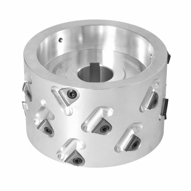DGL Фреза насадна DIA D=125 I=65/77 d=30+2CHZ=3+3 (18) a30° H=3 LH фаскана нижня діаметр 90x20,5 / підшипник, фото , зображення 2 | SNABZHENIE.com.ua