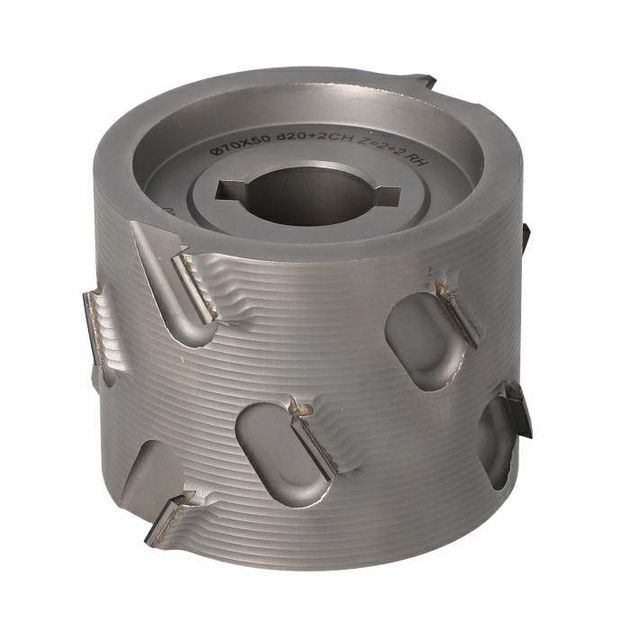 Фреза насадная DGM DIA D=70 I=50 d=20+2CH LN Z=2+2 H=2,5 RH  низкий шум, фото  | SNABZHENIE.com.ua