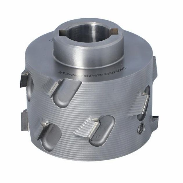 Насадна фреза DGM D=80 l=48/63 d=25+2CH Z=2+2 (12) H=4,5 RH, фото  | SNABZHENIE.com.ua