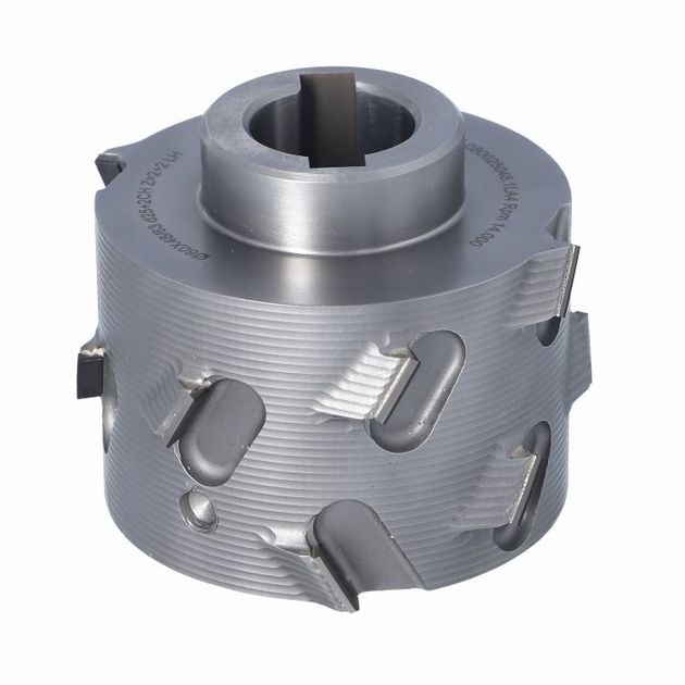 DGM. Насадная фреза D=80 l=48/63 d=25+2CH Z=2+2 (12) H=4,5 RH, фото , изображение 4 | SNABZHENIE.com.ua