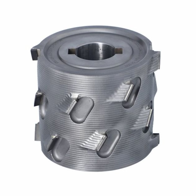 Насадна фреза D=80 I=56 d=30+2CH Z=2+2 (14) H4,5 LH без фаски SCM K100, фото  | SNABZHENIE.com.ua