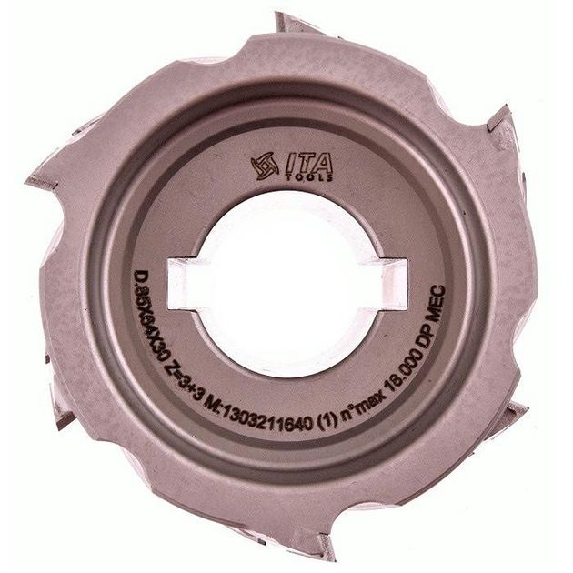 Фреза насадна DGM DIA D=85 l=64 d=30+2CH Z=3+3 H=4,5 RH, фото , зображення 8 | SNABZHENIE.com.ua Фреза насадна DGM DIA D=85 l=64 d=30+2CH Z=3+3 H=4,5 RH, фото , зображення 8 | SNABZHENIE.com.ua