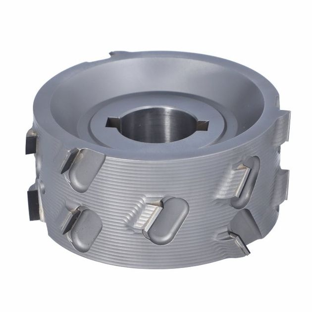 DGM Фреза насадная DIA D=100 I=43 d=30+2CH Z=3+3 (15) H4,5 RH верхняя фаска, фото , изображение 6 | SNABZHENIE.com.ua