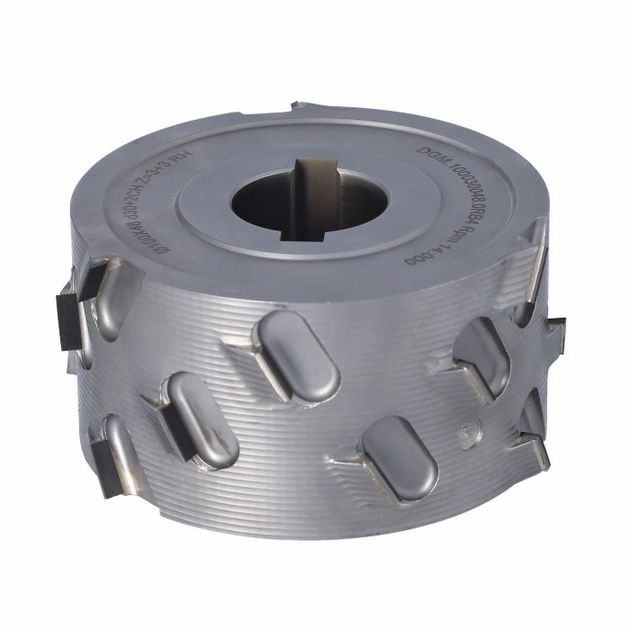Фреза насадная DGM DIA D=100 I=48 d=30+2CH Z=3+3 (18) H=4,5 RH , фото , изображение 2 | SNABZHENIE.com.ua Фреза насадная DGM DIA D=100 I=48 d=30+2CH Z=3+3 (18) H=4,5 RH , фото , изображение 2 | SNABZHENIE.com.ua