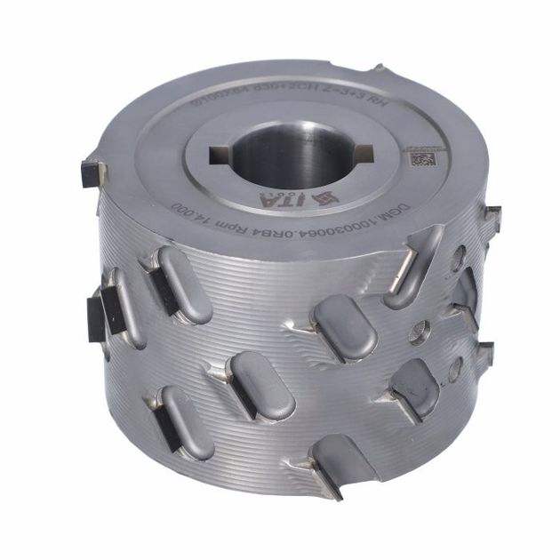 Фреза насадная D=100 l=64 d=30+2CH Z=3+3 (24) H=4,5 RH верхняя фаска, фото , изображение 6 | SNABZHENIE.com.ua Фреза насадная D=100 l=64 d=30+2CH Z=3+3 (24) H=4,5 RH верхняя фаска, фото , изображение 6 | SNABZHENIE.com.ua