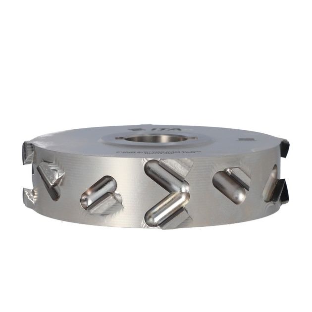 Фреза насадная DGM DIA D=125 I=26/33 d=30+2CH LN Z=4+4 H=4,0 a54°, фото , изображение 2 | SNABZHENIE.com.ua