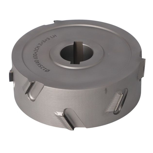 DGM Насадна фреза DIA 3+3 D=125 I=40 d=30 +2CH 30° H=3,5 (9) Тип A LH / НИЗЬКИЙ ШУМ, фото , зображення 2 | SNABZHENIE.com.ua