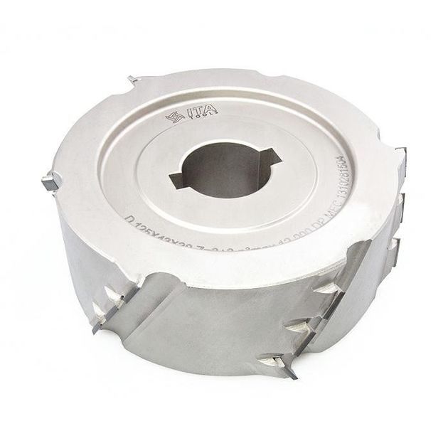 Насадна фреза DGM DIA D=125 I=43 d=30+2CH Z=3+3 (Z15) H=4,5 LH, фото , зображення 4 | SNABZHENIE.com.ua